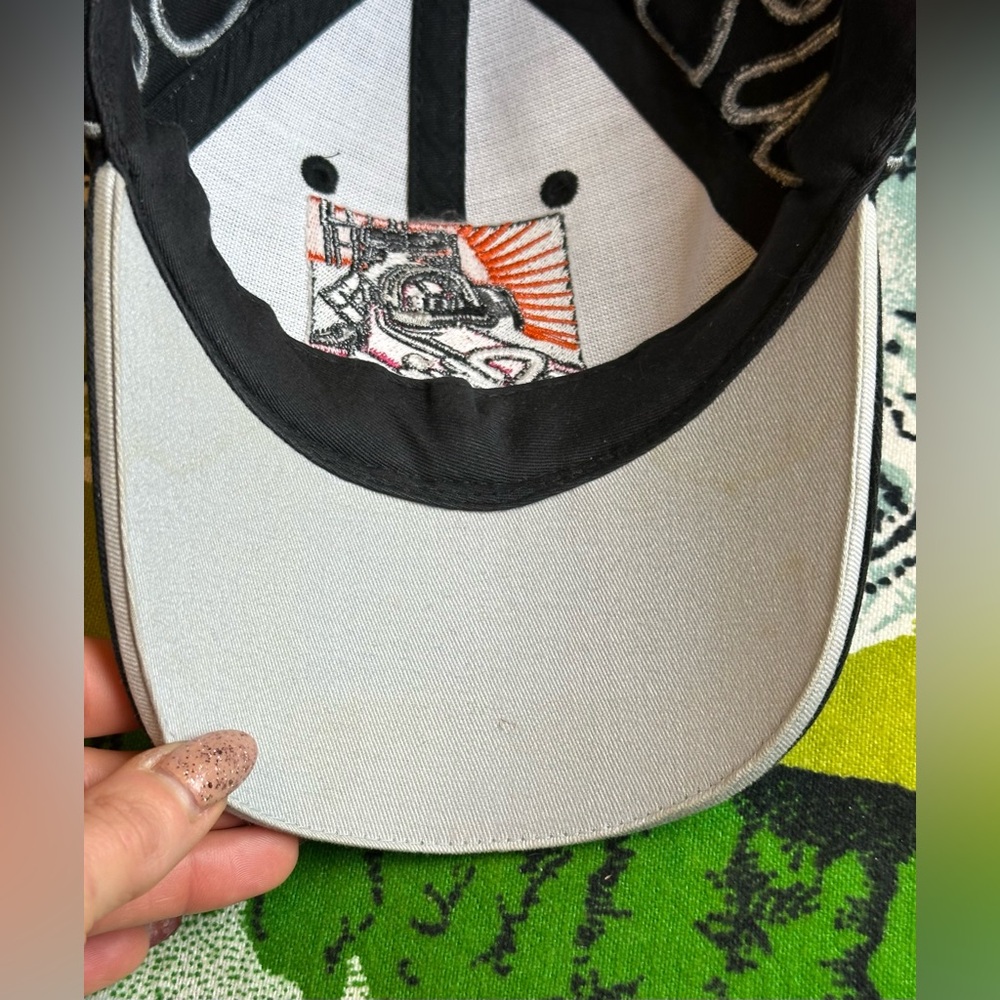 Shirley Muldowney 3 Time World Champion Black Mac Tools  Adjustable Hat Cap - Picture 8 of 9